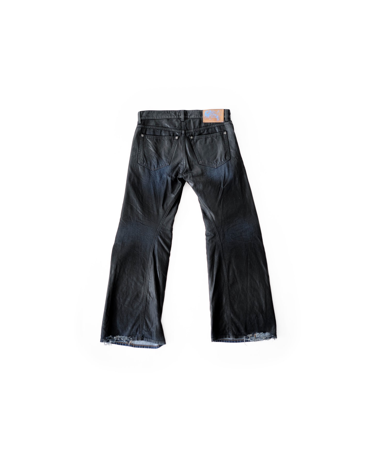 Black Liquid Jeans