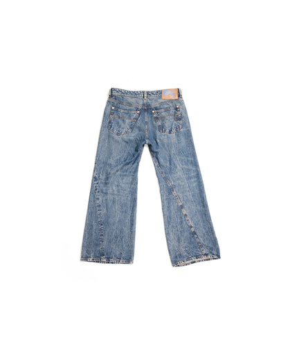 Unregular Twisted Jeans